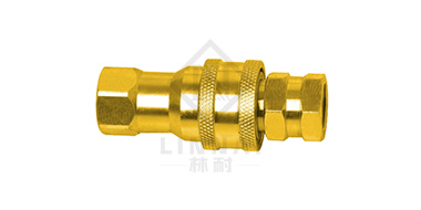 KH 開閉式液壓快速接頭(碳鋼)(黃銅)